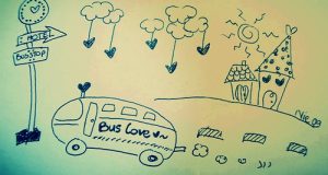 عاشقی در اتوبوس